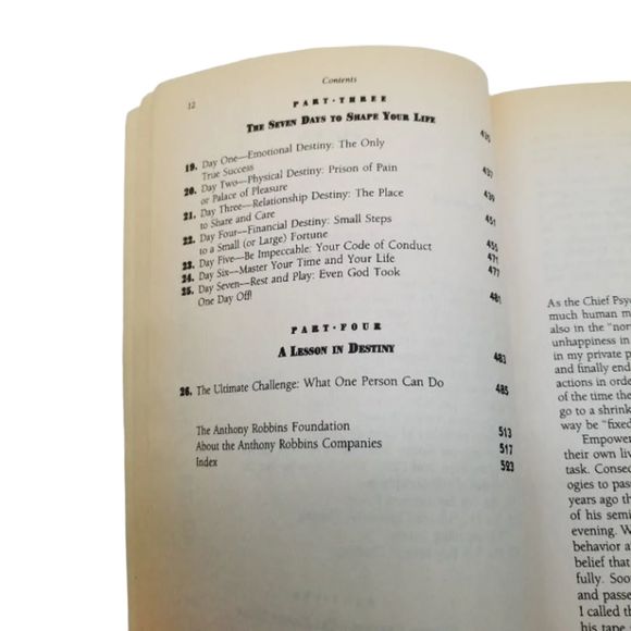 Anthony Robbins 1992 Awaken The Giant Within by Simon & Schuster Paperback Book - Picture 8 of 8